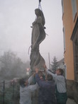 Instalace sochy